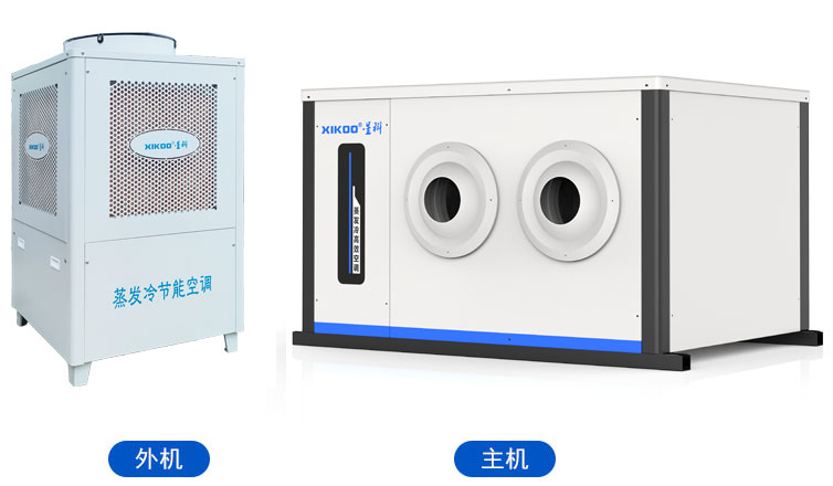 蒸發冷省電空調-臥式射流機組